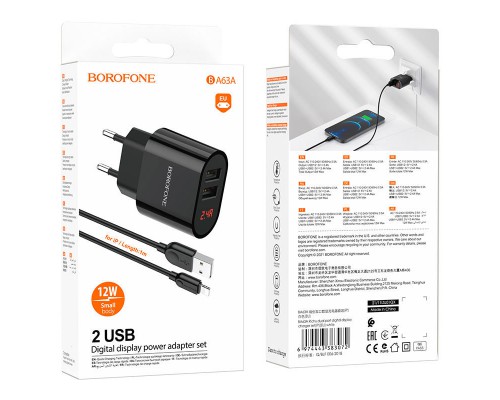 СЗУ Borofone BA63A Richy + Lightning (00000056901_2)