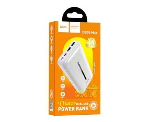 Портативное зарядное устройство Power Bank Hoco DB06 Max Viator 20000 mAh (00000052215_1)