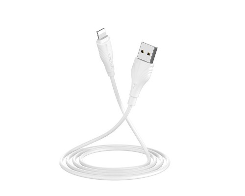 Дата кабель Borofone BX18 Optimal USB to Lightning (1m) (00000056884_1)