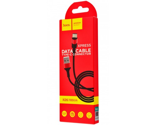 Дата кабель Hoco X26 Xpress Type-C Cable (1m) (00000031069_1)