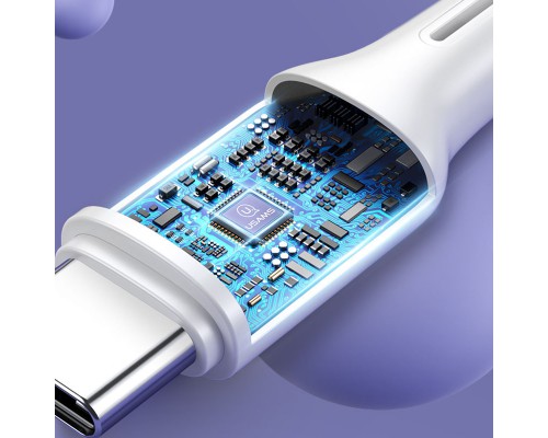 Дата кабель USAMS US-SJ459 U43 Type-C to Type-C 100W PD (1.2m) (00000040259_1)