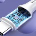 Дата кабель USAMS US-SJ459 U43 Type-C to Type-C 100W PD (1.2m) (00000040259_1)