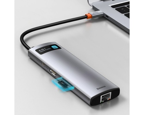 Переходник HUB Baseus Metal Gleam Series 7-in-1 Multifunctional (WKWG020113) (00000057577_1)