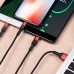Дата кабель Hoco X26 Xpress 3in1 Lightning -MicroUSB-Type-C (1m) (00000035244_3)