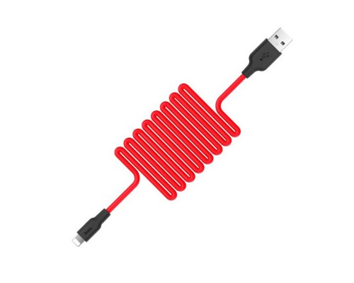 Дата кабель Hoco X21 Silicone Lightning Cable (1m) (00000031178_2)