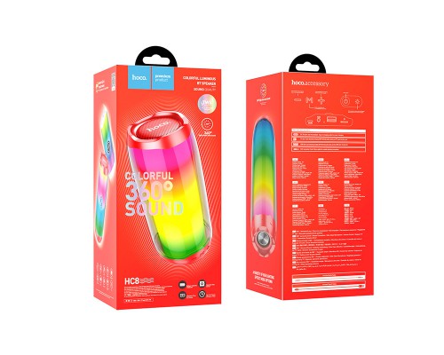 Bluetooth Колонка Hoco HC8 Pulsating colorful (00000049148_2)