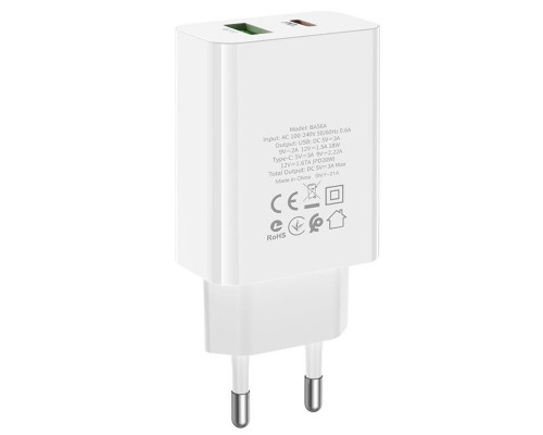 СЗУ Borofone BA56A Lavida PD20W/QC3.0 USB+Type-C (00000051650_1)