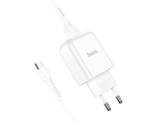 СЗУ HOCO N2 (1USB/2.1A) + USB - MicroUSB (00000049070_2)