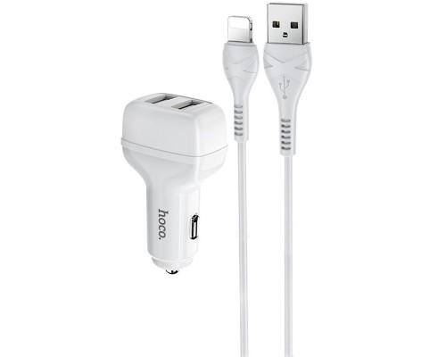 АЗУ Hoco Z36 (2USB/2.4A) + lightning (00000040073_1)
