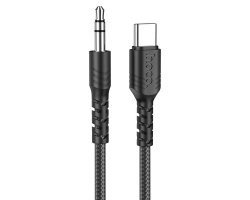 Аудио кабель Aux Hoco UPA17 (AUX 3.5 to Type-C) (1m) (00000052989_1)