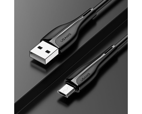 Дата кабель Usams US-SJ373 U-38 USB to MicroUSB 2A (1m) (00000051914_2)
