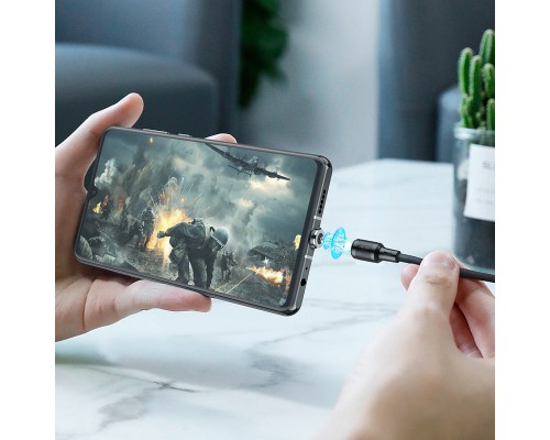Дата кабель Hoco X52 "Sereno magnetic" USB to Type-C (1m) (00000041701_1)