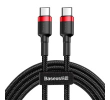 Дата кабель Baseus Cafule Type-C to Type-C Cable PD 2.0 60W (2m) (CATKLF-H) (00000031875_3)