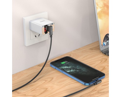 Дата кабель Borofone BX58 Lucky USB to Lightning (1m) (00000056876_1)