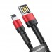 Дата кабель Baseus Cafule Lightning Cable Special Edition 2.4A (1m) (CALKLF) (00000031842_1)