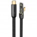 Дата кабель USAMS US-SJ587 Type-C to Type-C PD 100W Right-angle (2m) (00000062634_1)