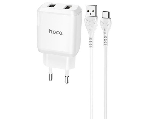 СЗУ HOCO N7 (2USB/2,1A) + USB - Type-C (00000049074_2)
