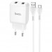 СЗУ HOCO N7 (2USB/2,1A) + USB - Type-C (00000049074_2)