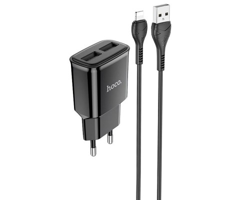 СЗУ HOCO C88A (2USB/2.4A) + Lightning (00000055839_2)