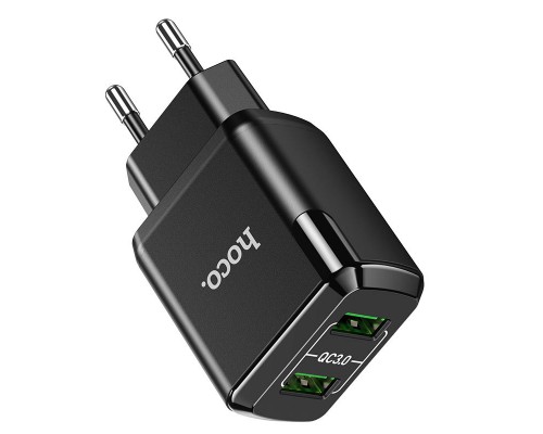 СЗУ HOCO N6 QC3.0 (2USB/3A) + USB - Type-C (00000048111_2)