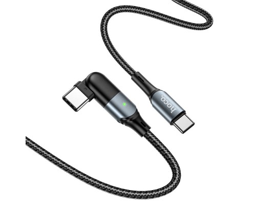 Дата кабель Hoco U100 "Orbit" Type-C to Type-C 100W (1.5m) (00000052965_1)