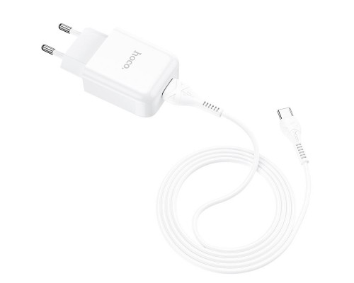 СЗУ HOCO N2 (1USB/2.1A) + USB - Type-C (00000049071_2)