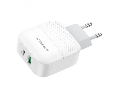 СЗУ Borofone BA46A PD 18W+QC3.0 (1USB/1Type-C/3A) (00000055344_2)