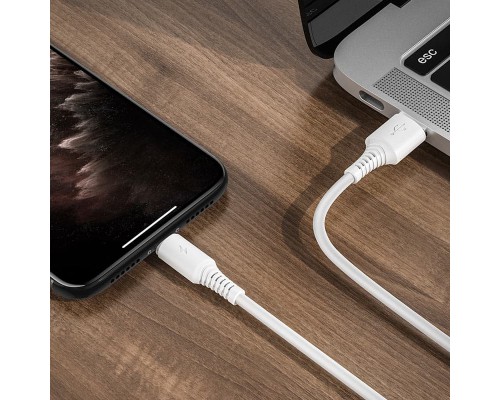 Дата кабель Borofone BX47 Coolway USB to Lightning (1m) (00000056915_2)