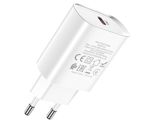 СЗУ HOCO N14 PD 20W 1Type-C + Type-C to Lightning (00000054756_1)