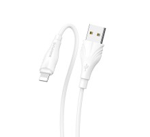 Дата кабель Borofone BX18 Optimal USB to Lightning (2m) (00000056962_1)