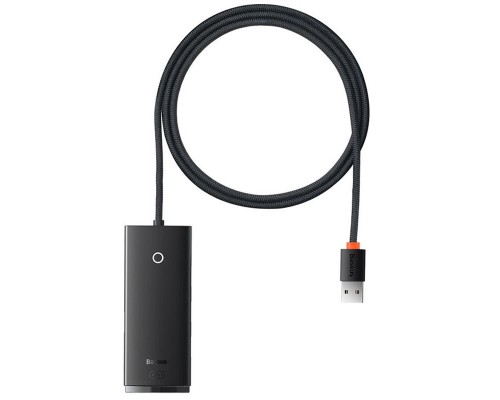 Переходник HUB Baseus Lite Series 4-Port USB-A HUB Adapter (USB-A to USB 3.0*4) 25cm (WKQX) (00000057578_1)