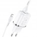 СЗУ Hoco N4 (2USB/2.4A) + MicroUSB (00000048810_1)