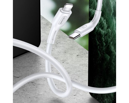 Дата кабель USAMS US-SJ406 U43 Type-C to Lightning PD Fast Charging (1.2m) (00000039668_1)