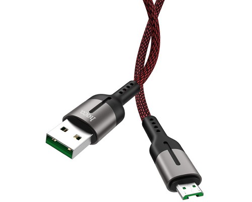 Дата кабель Hoco U68 "Gusto" MicroUSB 4A (1.2m) (00000035019_1)