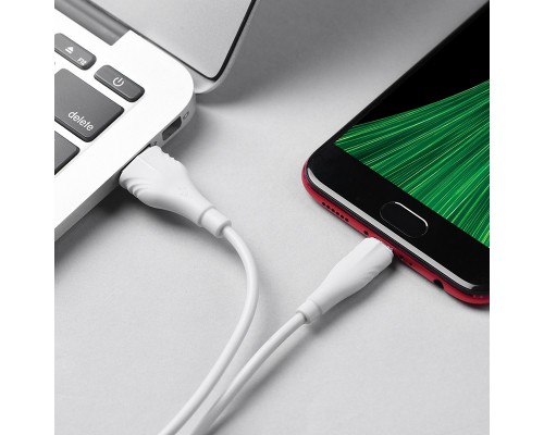 Дата кабель Borofone BX18 Optimal USB to MicroUSB (3m) (00000057039_1)