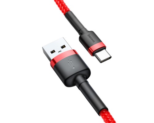 Дата кабель Baseus Cafule Type-C Cable 3A (0.5m) (CATKLF-A) (00000034279_3)