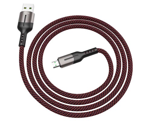 Дата кабель Hoco U68 "Gusto" MicroUSB 4A (1.2m) (00000035019_1)