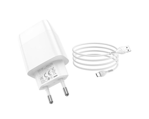 СЗУ HOCO C86A (2USB/2.4A) + Type-C (00000053231_1)