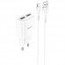 СЗУ HOCO C88A (2USB/2.4A) + MicroUSB (00000055845_1)