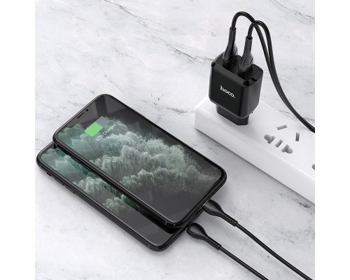 СЗУ HOCO N7 (2USB/2,1A) + USB - Lightning (00000049072_2)