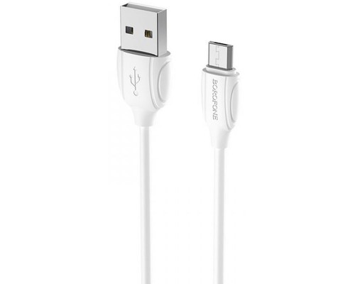 Дата кабель Borofone BX19 USB to MicroUSB (1m) (00000060128_1)