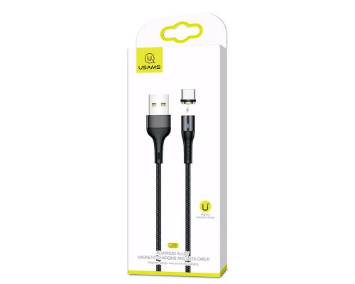 Дата кабель USAMS US-SJ337 U29 Magnetic USB to Type-C (2m) (00000049229_2)