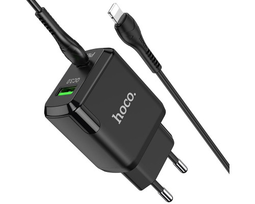 СЗУ Hoco N5 Favor 20W PD+QC3.0 Type-C to Lightning (00000043049_1)