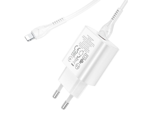 СЗУ Hoco N22 Jetta PD25W + Type-C to Lightning (00000055848_1)