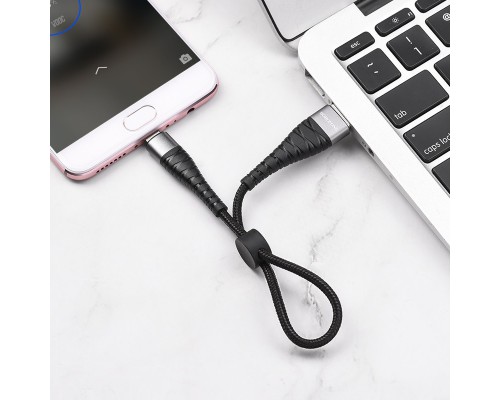 Дата кабель Borofone BX32 Munificent USB to MicroUSB (0.25m) (00000056882_1)