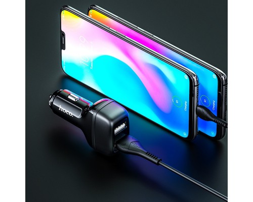 АЗУ Hoco Z36 (2USB/2.4A) + Type-C (00000040074_1)