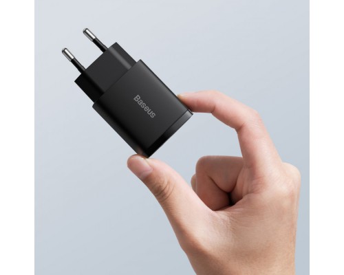 СЗУ Baseus Compact Quick Charger 20W QC+ PD (Type-C + 1USB) (CCXJ-B) (00000048312_1)