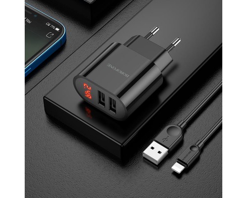 СЗУ Borofone BA63A Richy + Lightning (00000056901_2)