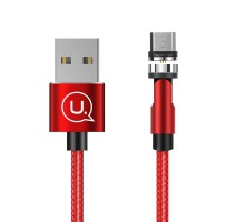 Дата кабель USAMS US-SJ474 U59 MicroUSB Rotatable Magnetic (1m) (00000051942_2)