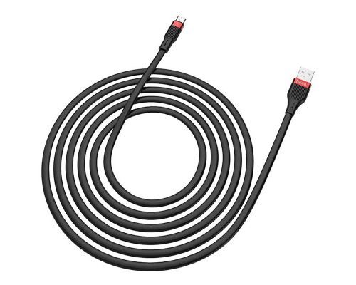 Дата кабель Hoco U72 "Forest Silicone" MicroUSB (1.2М) (00000035226_2)